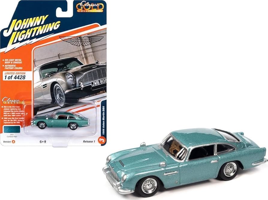 Amazon | Johnny Lightning 1/64 アストン マーティン DB5 1966